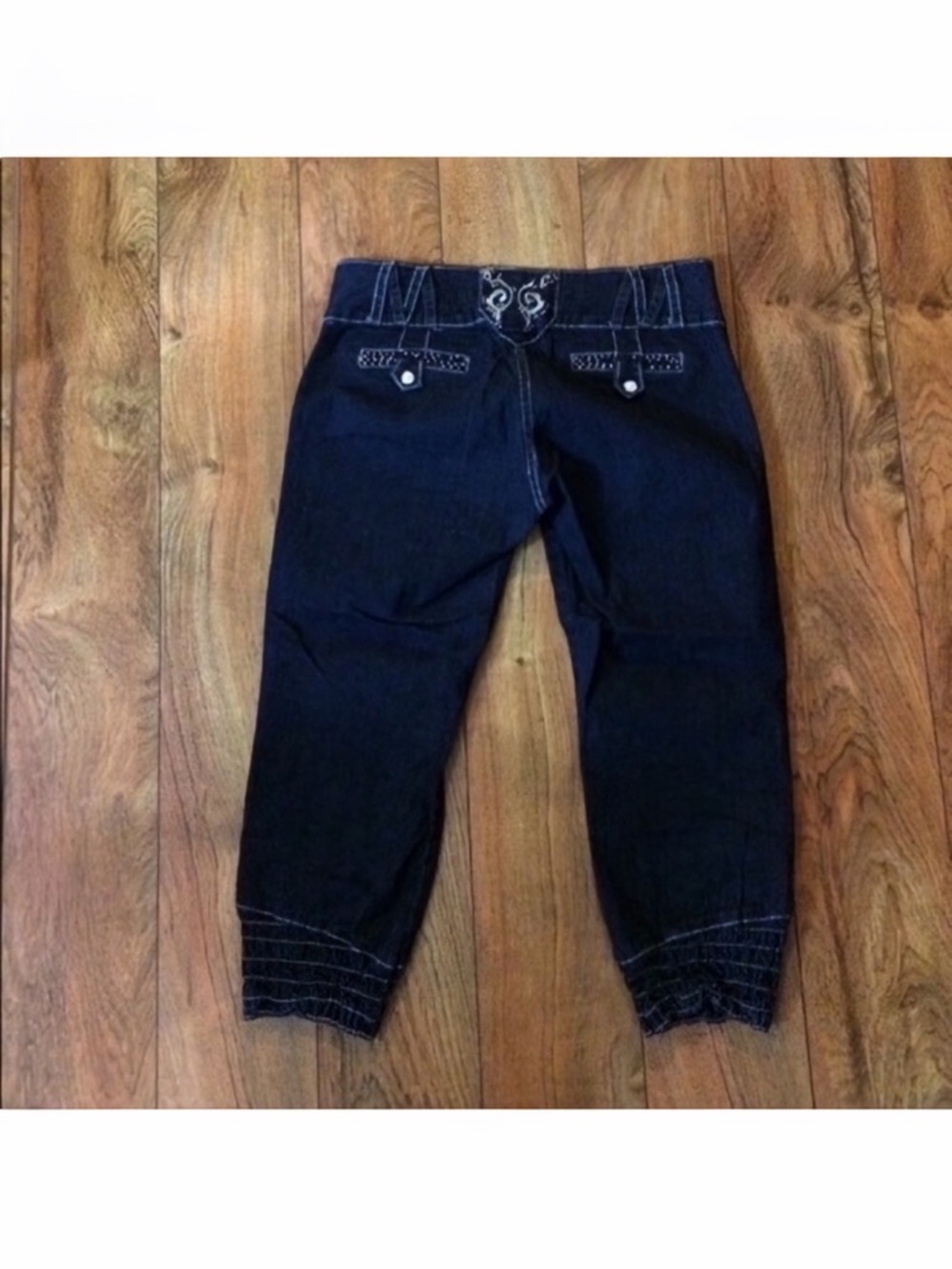 Salt & Pepper Denim Stretch Capri Jeans